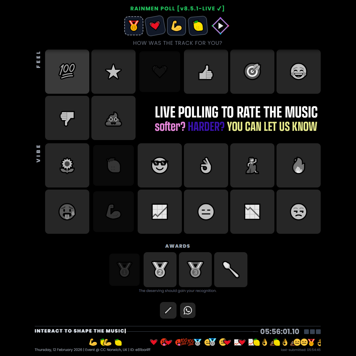 Crowd Sync Interface